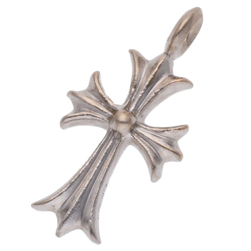 クロムハーツ 18KWG TNY CRSF P/DMND/タイニーファットクロス PAVE