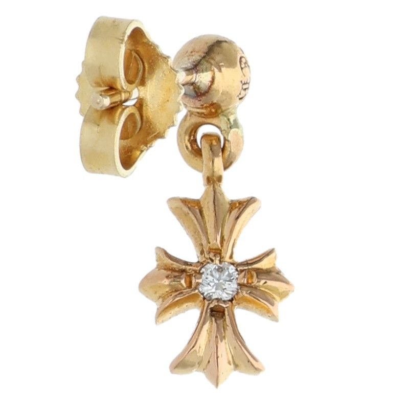 クロムハーツ 22K TNY E CH PLS DIA/タイニーECHプラスドロップ 1