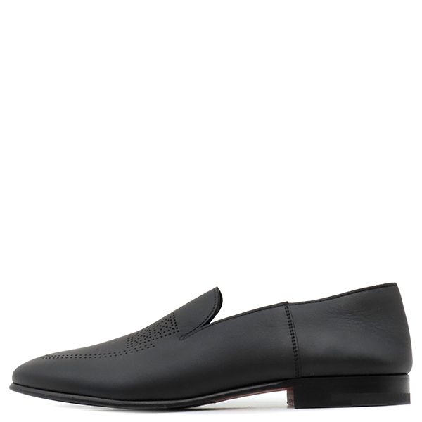 エルメス HERMES ローファー モカシン エクリプス レザー ブラック