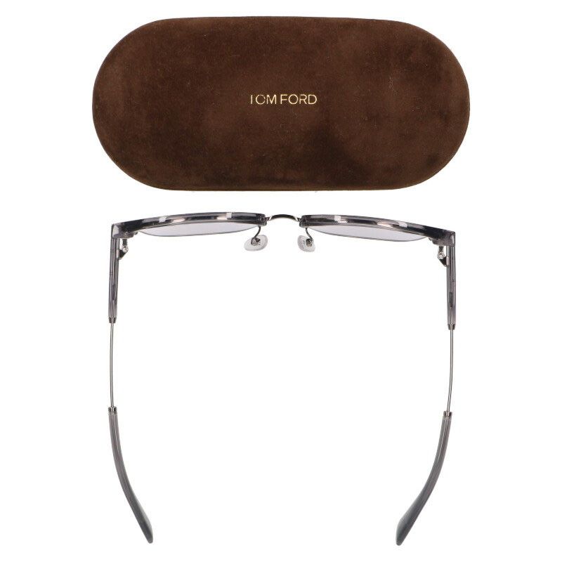 トムフォード TF890-K ボストンフレームサングラス メンズ 55□20-145