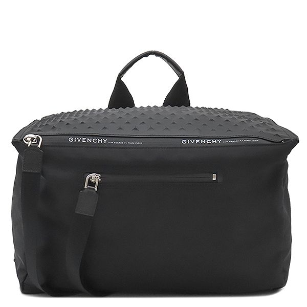 ジバンシイ GIVENCHY 2WAYバッグ パンドラ スタッズ ナイロン レザー 