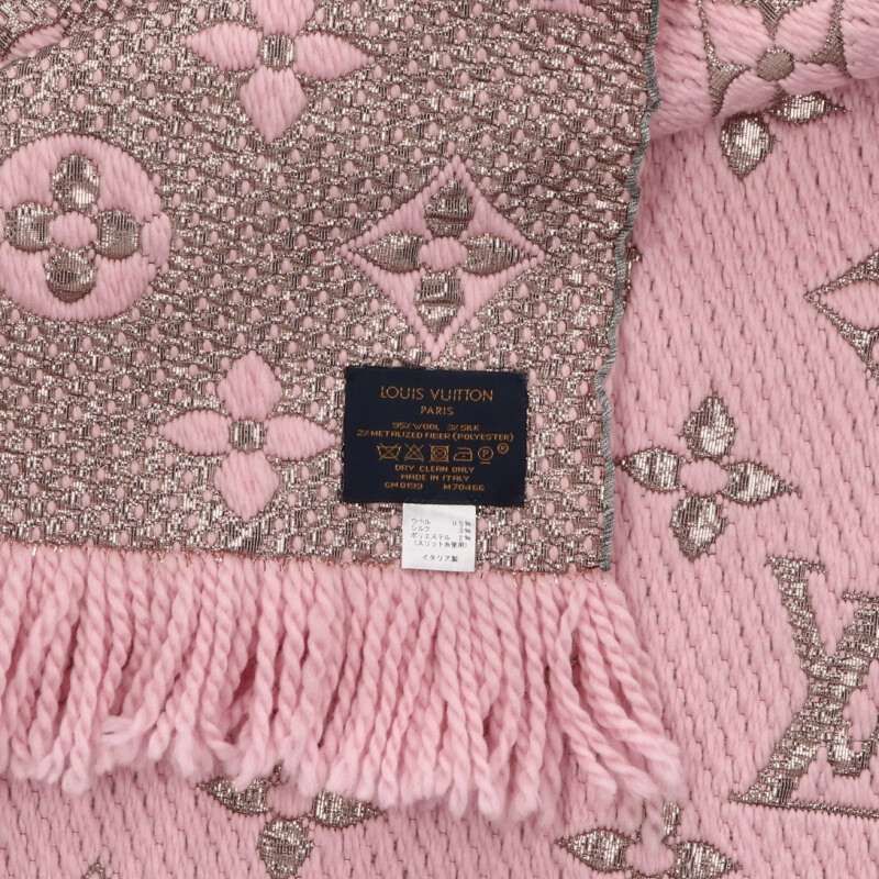 ルイヴィトン M70466 エシャルプ・ロゴマニア モノグラムマフラー