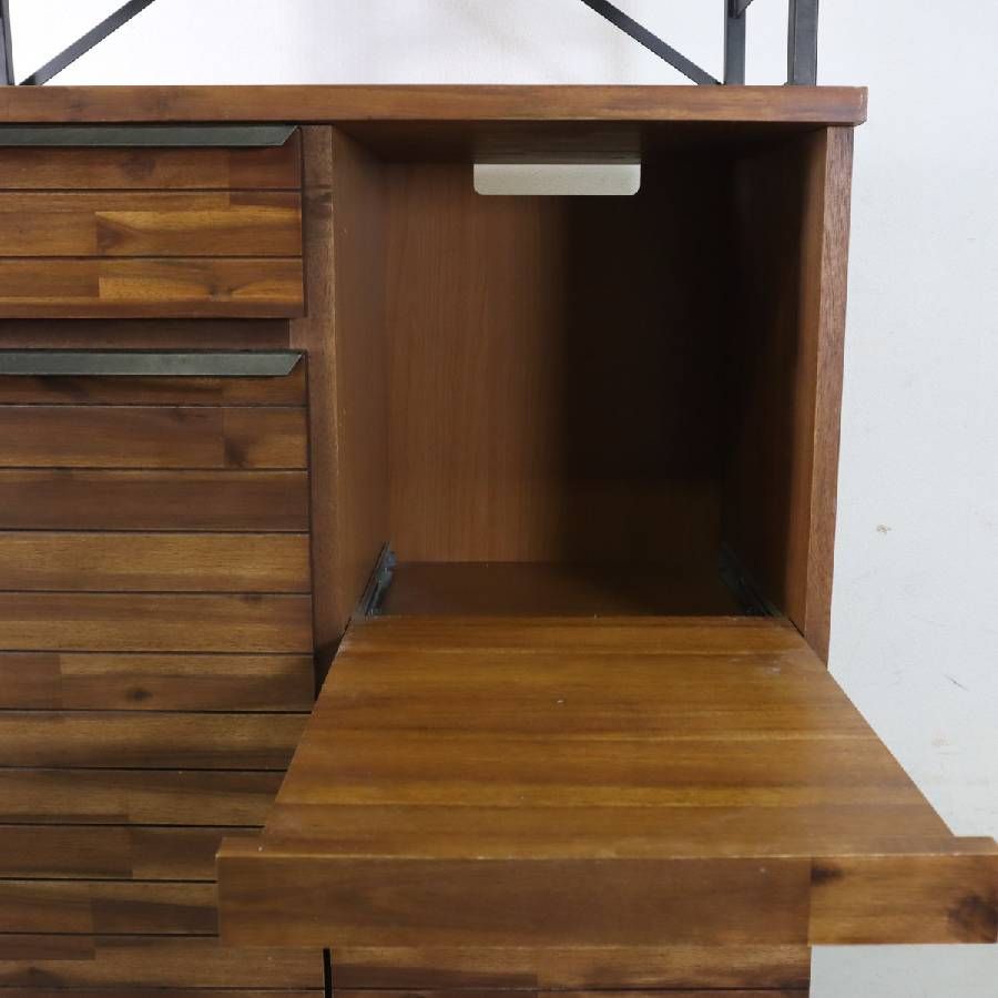 unico ウニコ SWELLA スウェラ キッチンボード W800 アカシア材