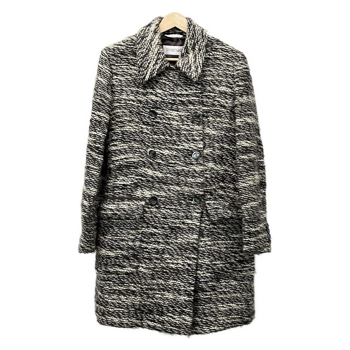 SPORTMAX(スポーツマックス) コート サイズ42 L レディース - ダーク