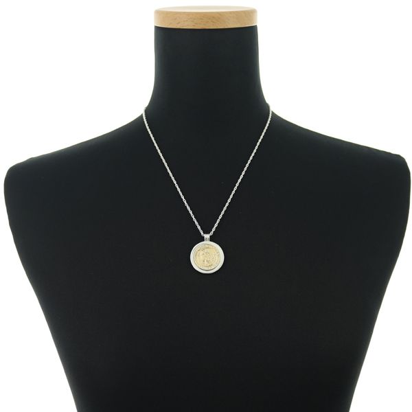ティファニー ネックレス セントクリストファー コイン シルバー 925