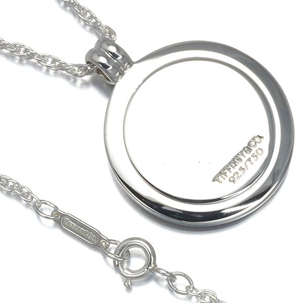 ティファニー ネックレス セントクリストファー コイン シルバー 925