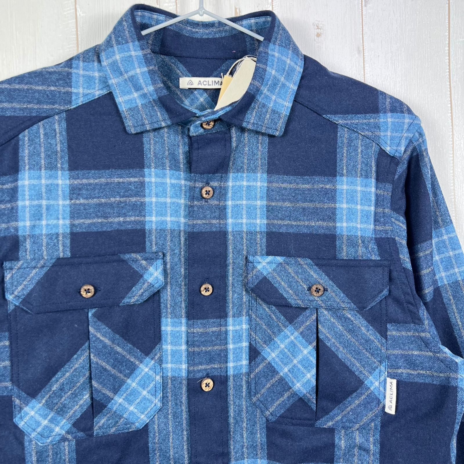 Men's S ネイビー系】 Aclima ( アクリマ ) レジャーウール リボーン