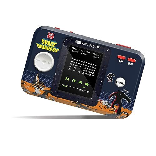 My Arcade Space Invaders Pocket Player レトロなポータブルビデオゲーム 2.75インチカラーディスプレイ クラシック アーケード プレゼントpo 4462 f 3 a 4