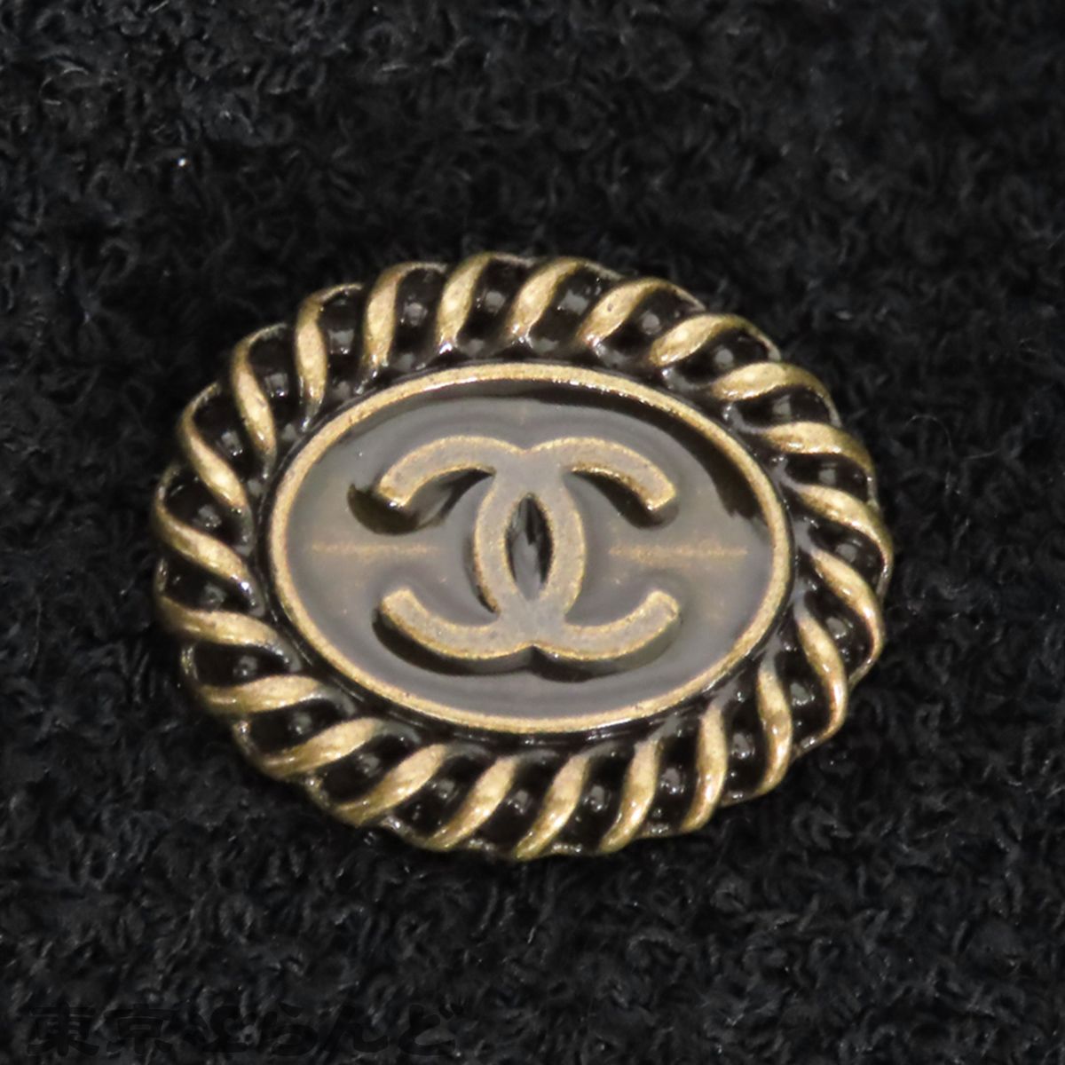 シャネル CHANEL スカート P37700V21840 ブラック 黒 ウール ナイロン