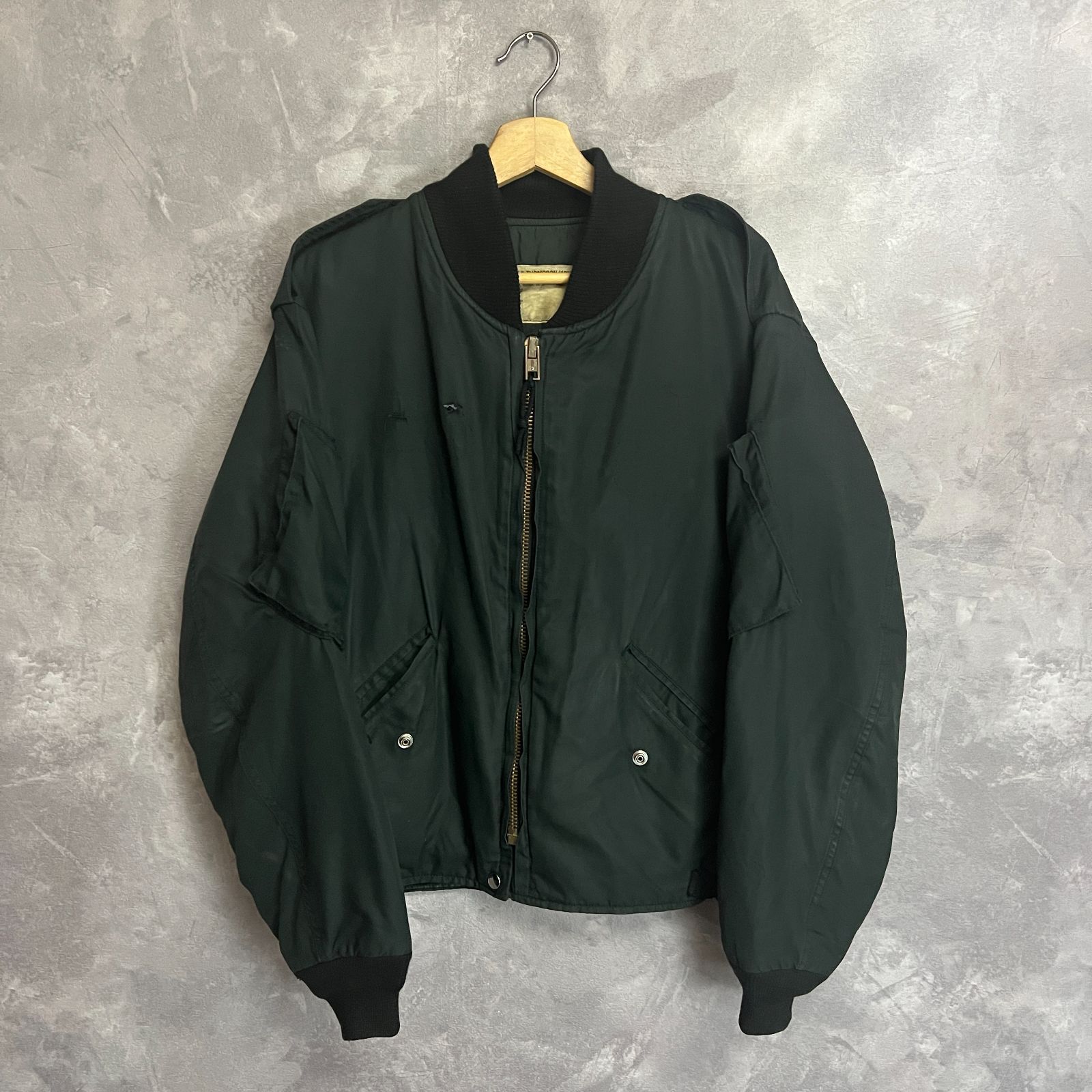 80s カナダ軍 フライトジャケット グリーン系 サイズ7040 - メルカリ