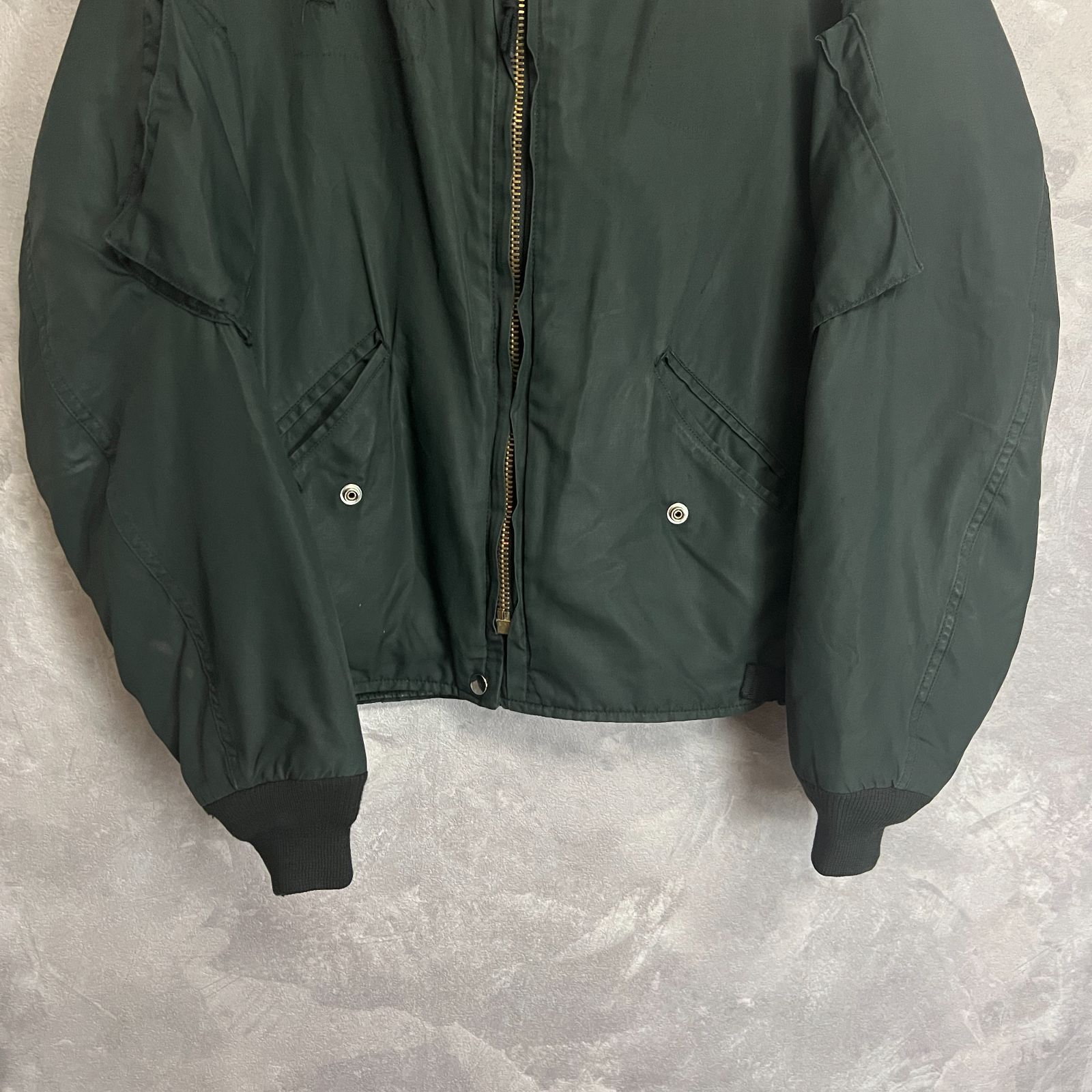 80s カナダ軍 フライトジャケット グリーン系 サイズ7040 - メルカリ