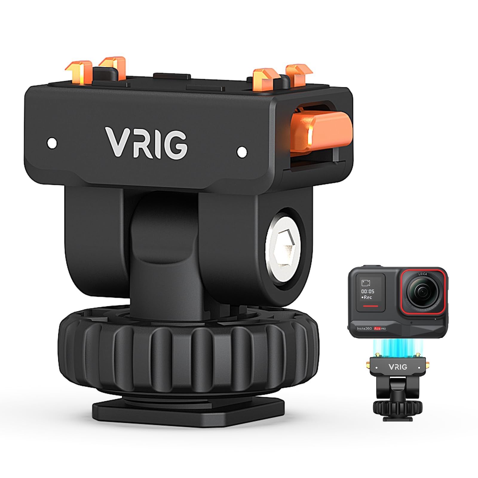 VRIG Insta360 Ace/AcePro/Ace Pro2用 カメラマウント 磁気 クイック 