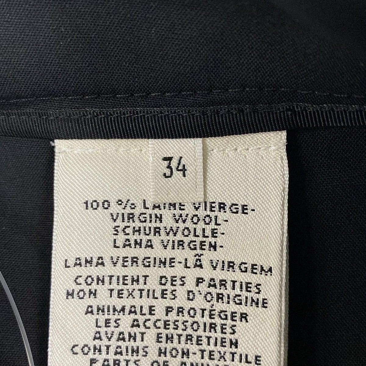 HERMES(エルメス) スカート サイズ34 S レディース美品 - 黒 ひざ丈