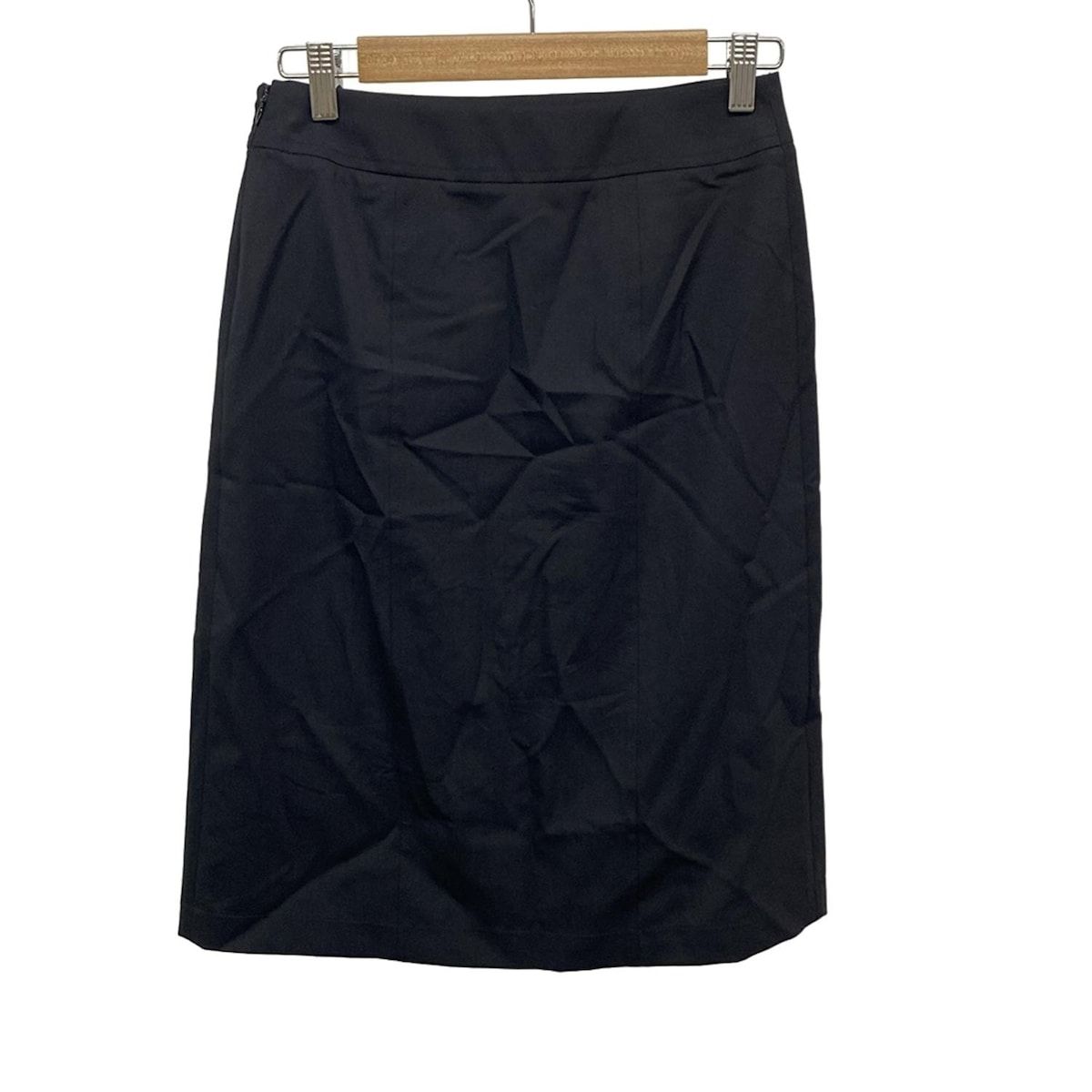 HERMES(エルメス) スカート サイズ34 S レディース美品 - 黒 ひざ丈