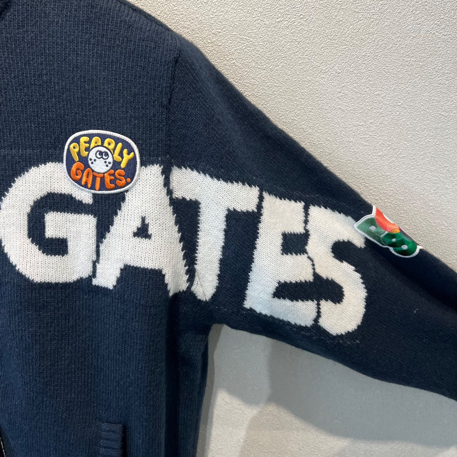 2025FW 新品タグ付10％OFF】PEARLY GATES 7G部分ジャガード×ストレッチ