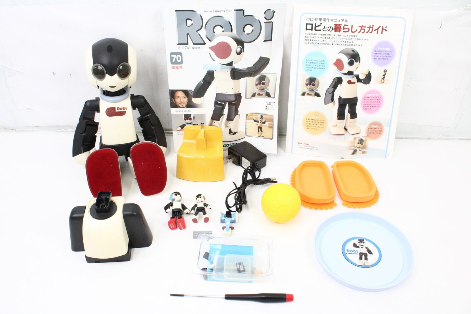 現状品 デアゴスティーニ ロビ 完成品 ロボット ホビー ITQAU3HD066E 