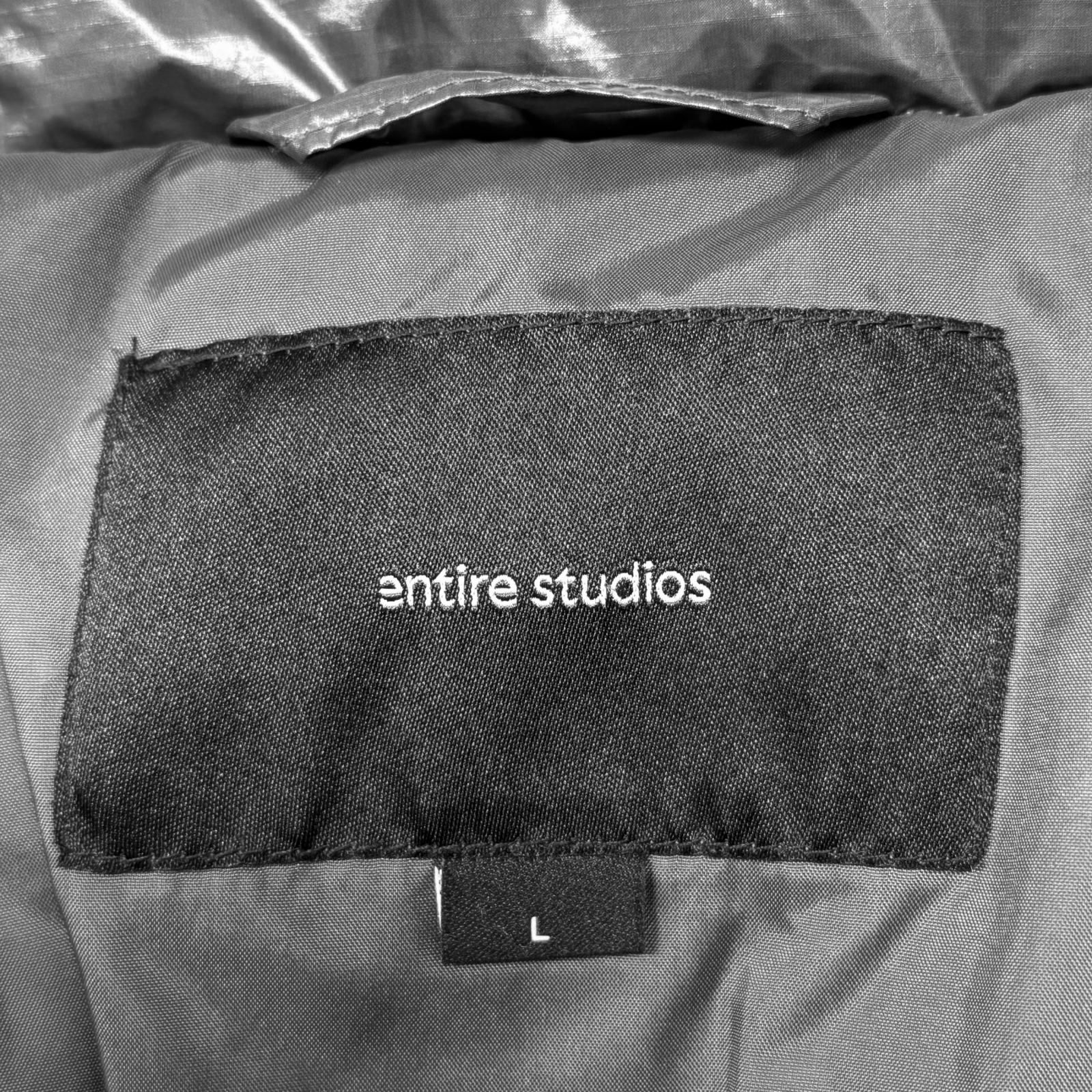 entire studios PFD V2 ジップアップパファージャケット ダウン 