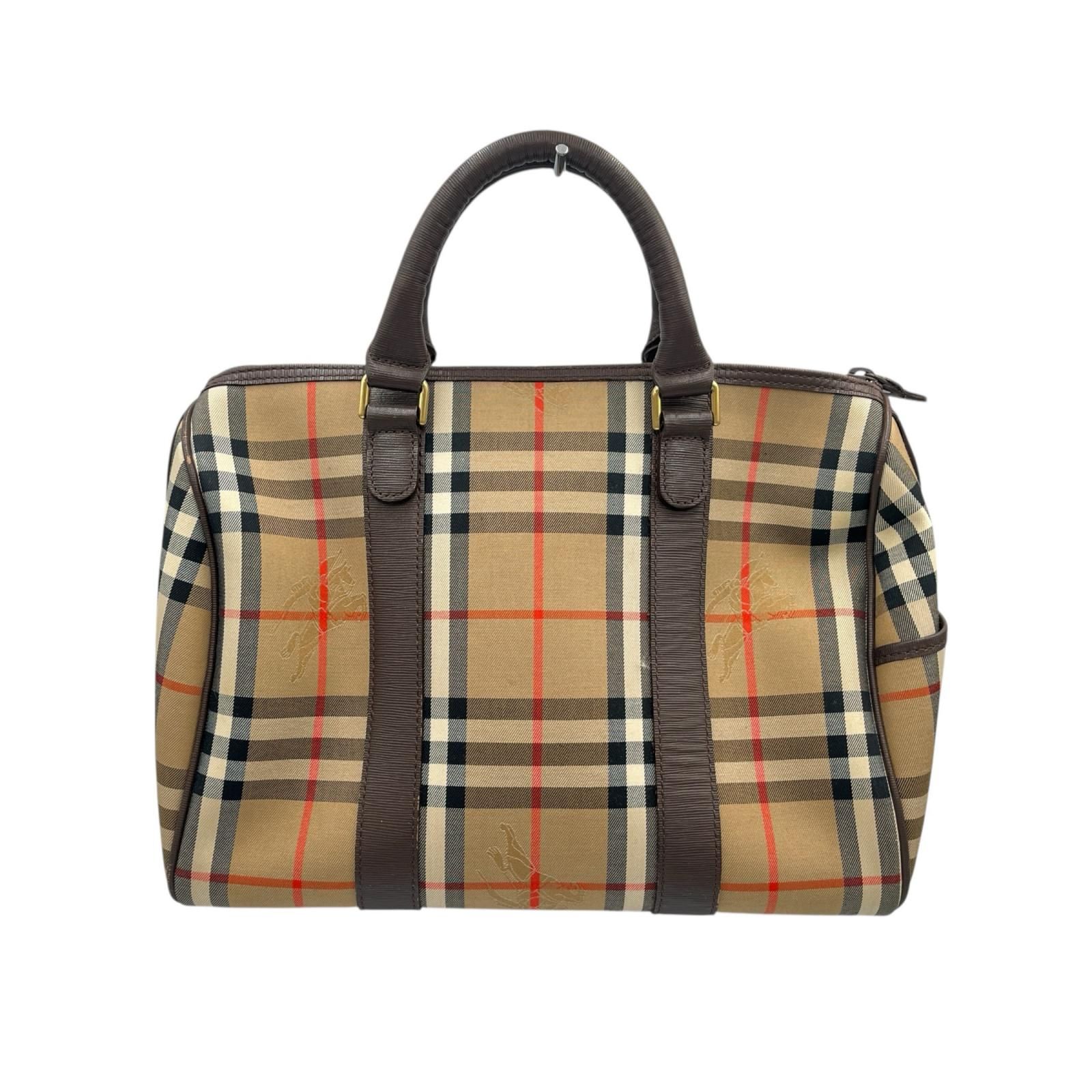 バーバリー BURBERRY ハンドバッグ ノバチェック ミニボストンバッグ