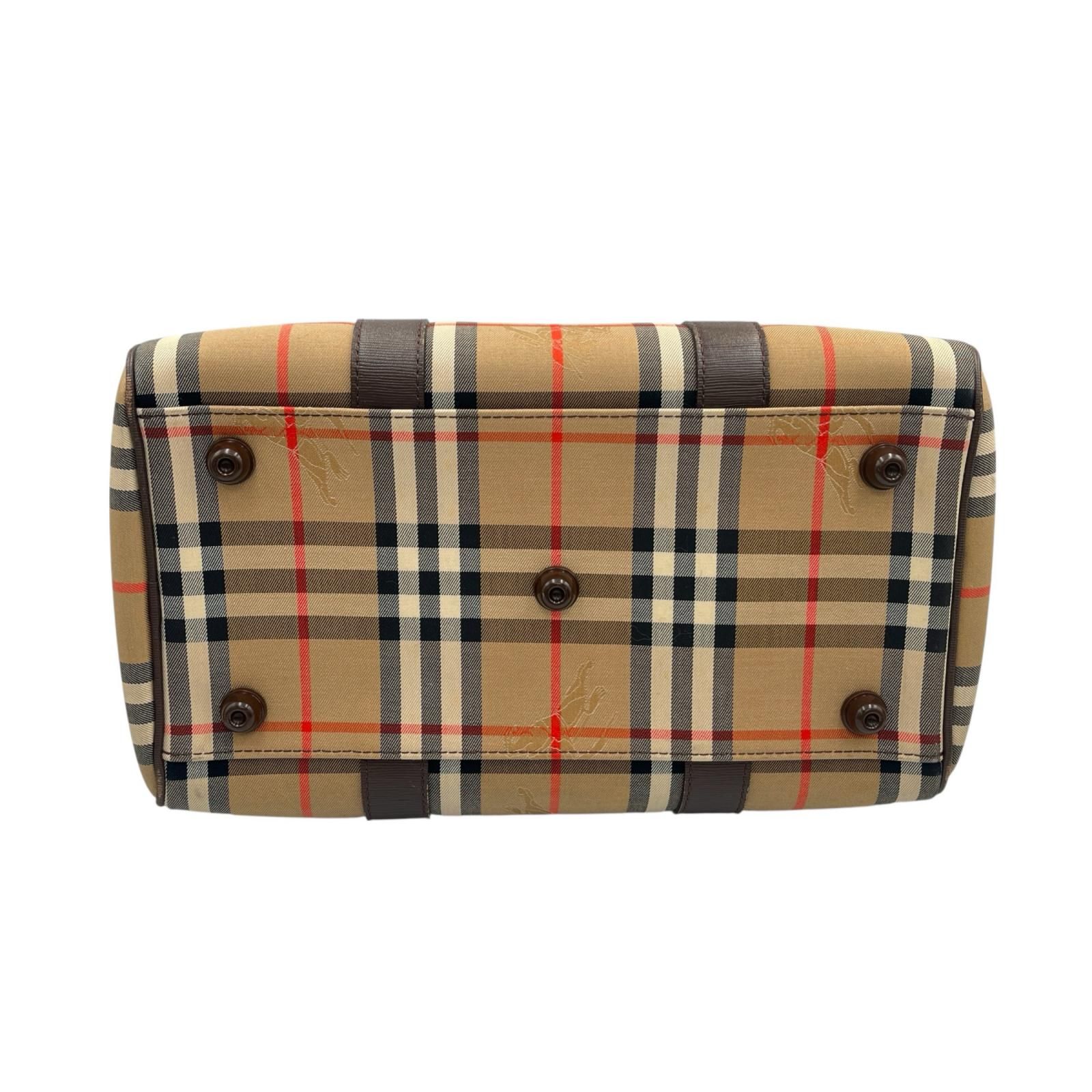 バーバリー BURBERRY ハンドバッグ ノバチェック ミニボストンバッグ