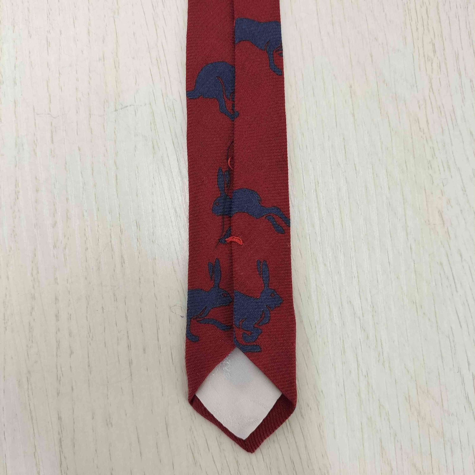 アルニス パリス ARNYS PARIS ウサギ柄シルクネクタイ メンズ 表記無