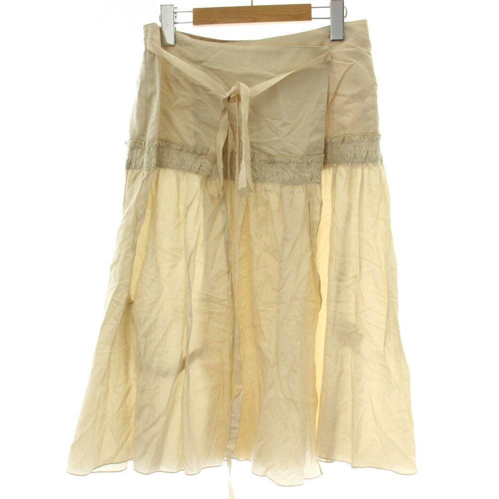 ケーティー キヨコ タカセ K.T KIYOKO TAKASE ラップスカート フレア