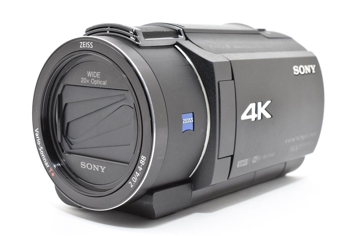 外観並品 SONY FDR-AX40 ブラック デジタル4Kビデオカメラ ARYM5454