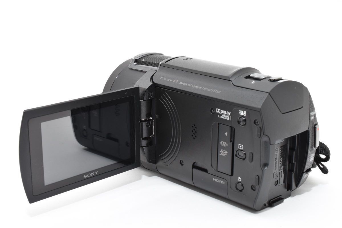 外観並品 SONY FDR-AX40 ブラック デジタル4Kビデオカメラ ARYM5454