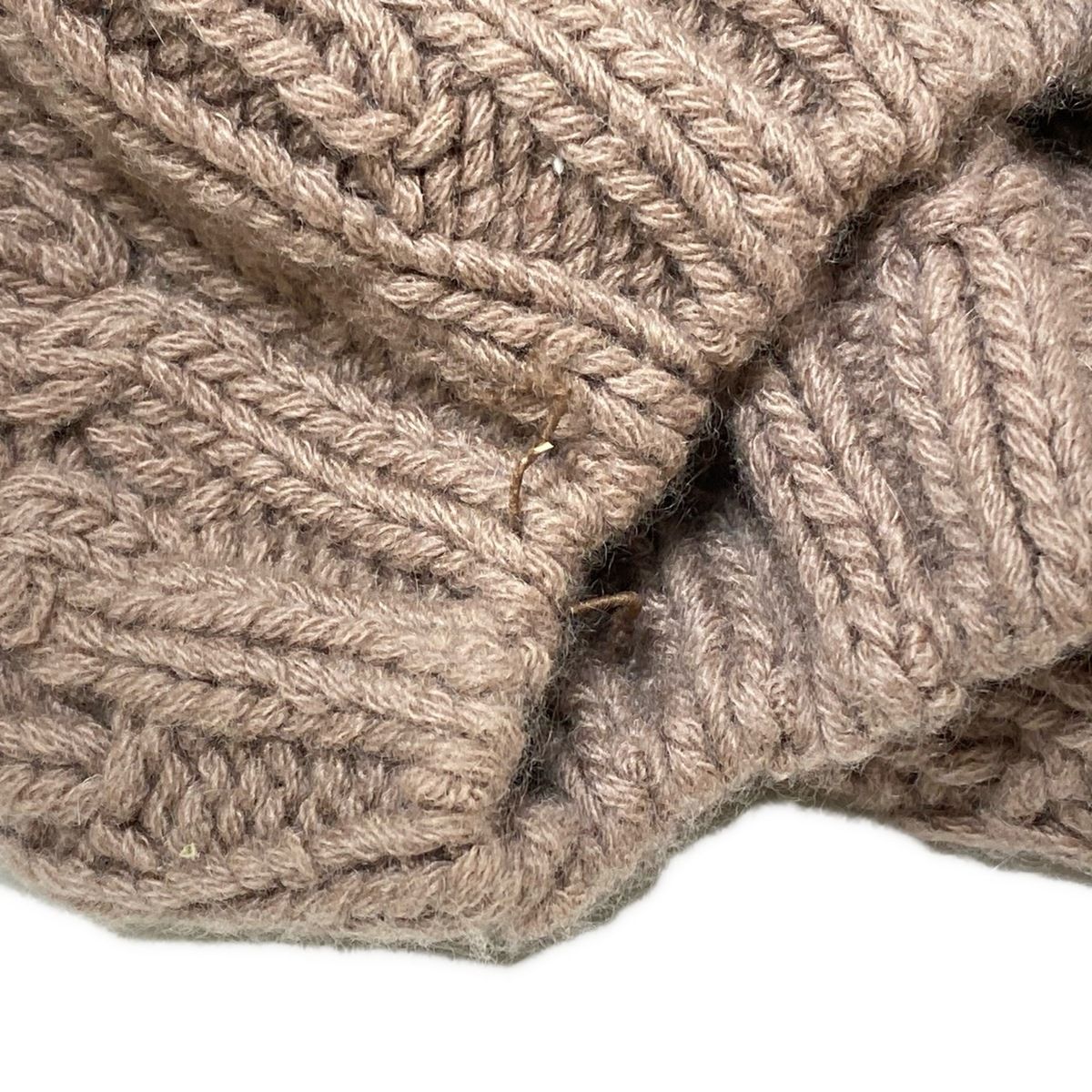 HELEN KAMINSKI(ヘレンカミンスキー) ニット帽 - ピンクベージュ