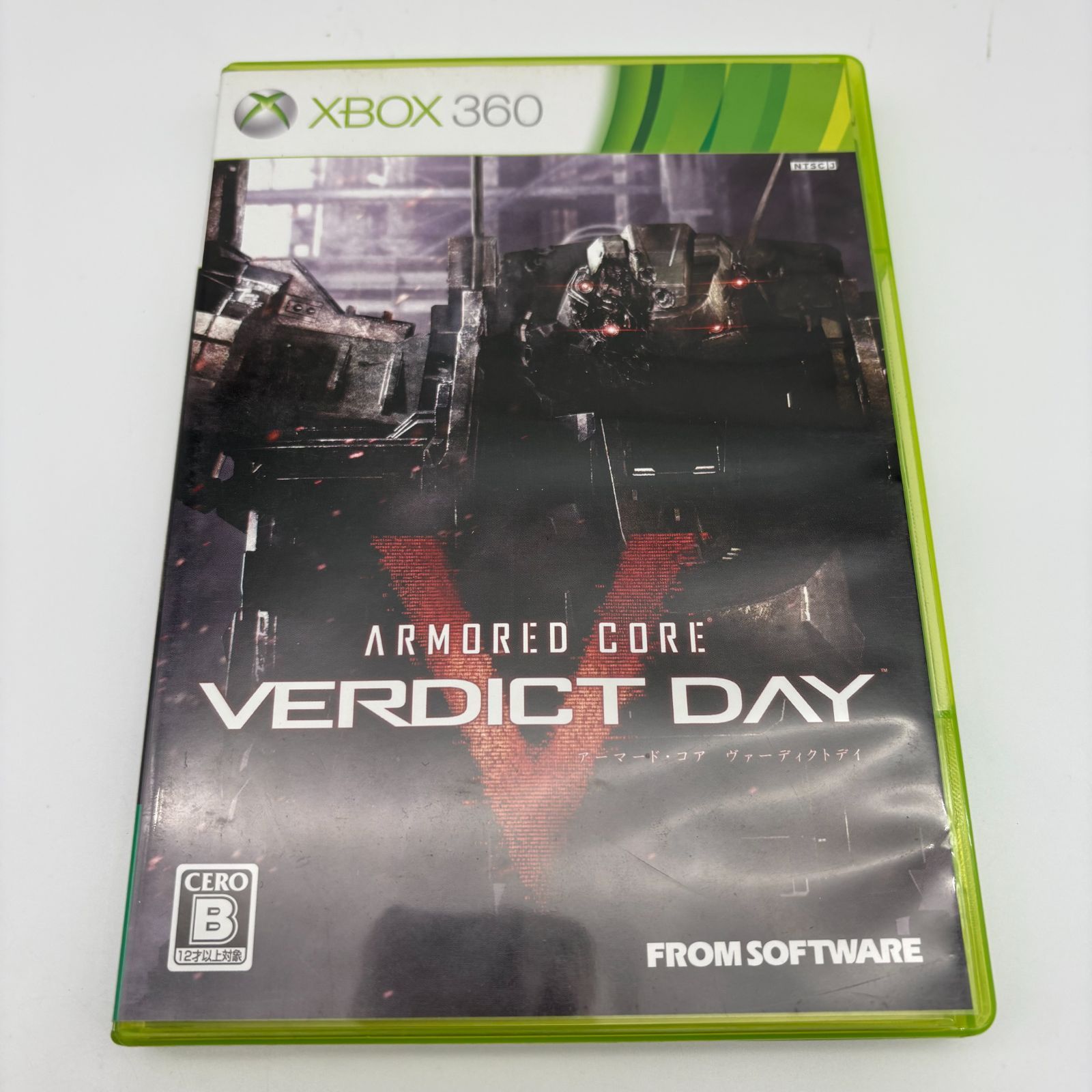 XBOX360 アーマード・コア ヴァーディクトデイ ゲームソフト 動作確認