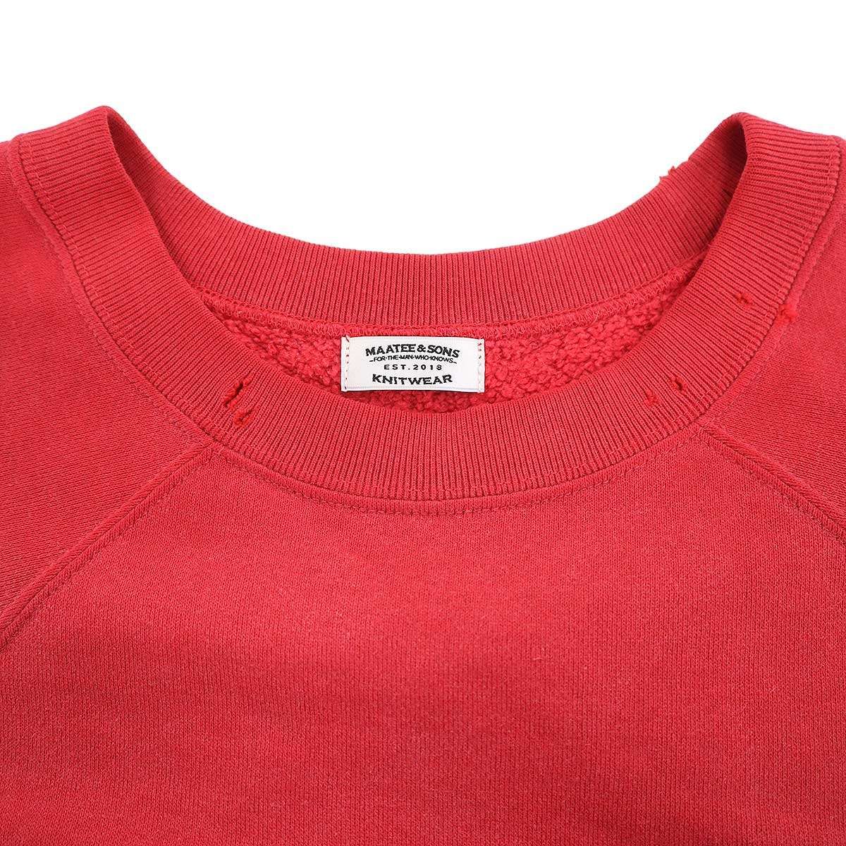 MAATEE＆SONS マーティーアンドサンズ 24AW VINTAGE SWEAT 