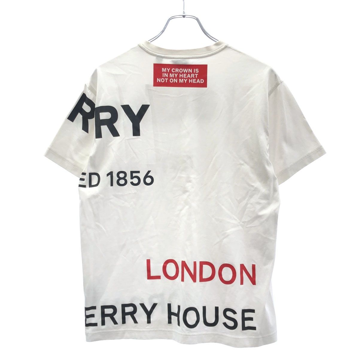 BURBERRY バーバリー 21SS ホースフェリーマルチロゴ Tシャツ ホワイト