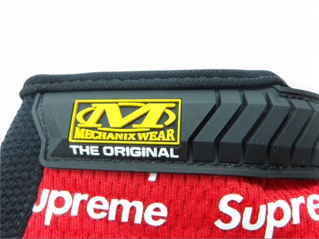 SUPREME 17ss Mechanix Original Work Gloves Red サイズM