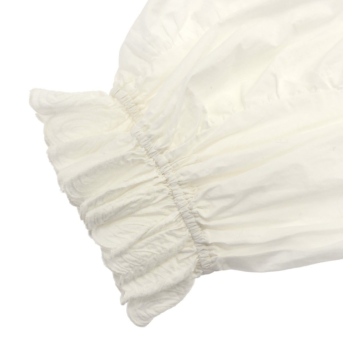 Sea New York シーニューヨーク パフスリーブカシュクールブラウス