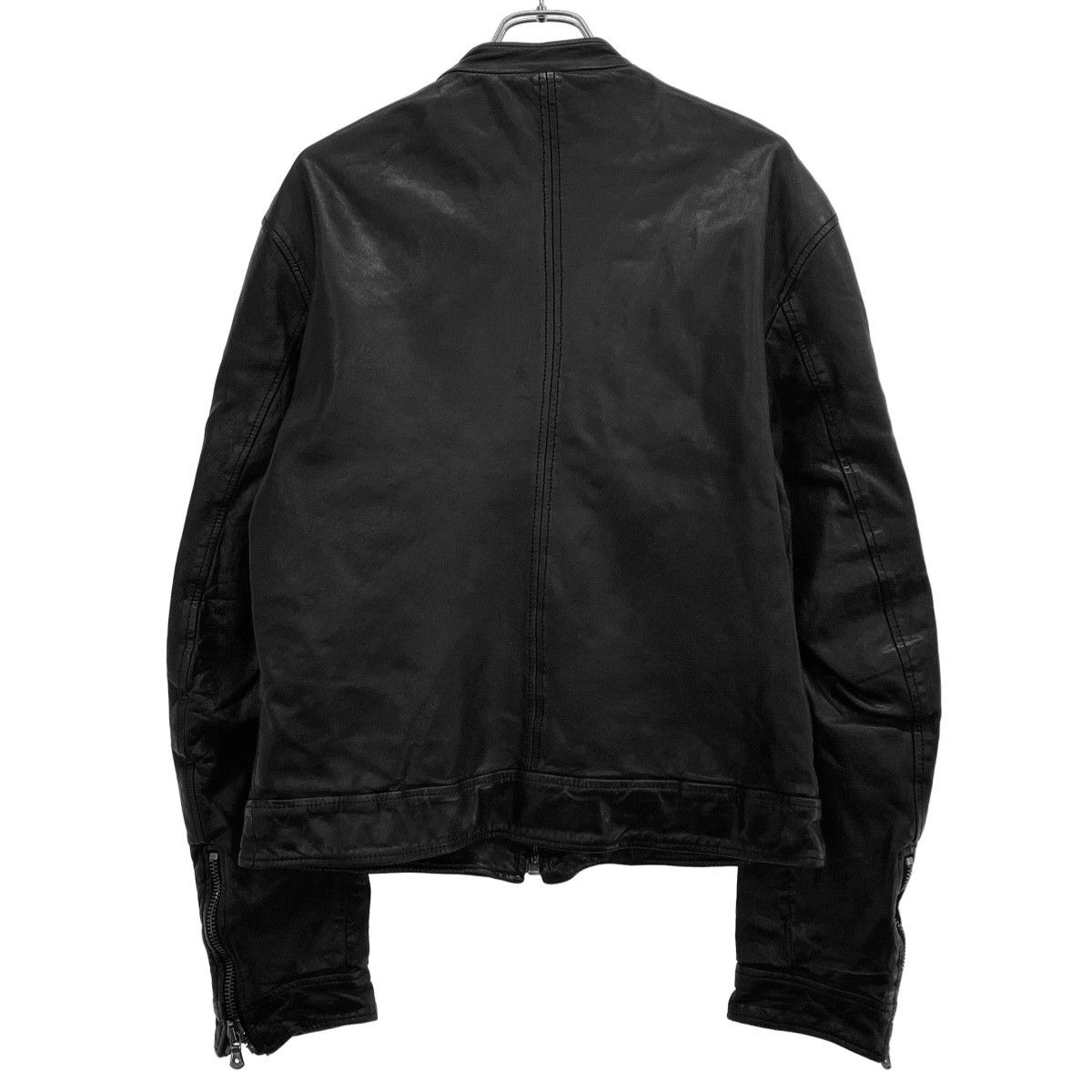 DOLCE&GABBANA ドルチェ＆ガッバーナ シングルラムレザーライダース 