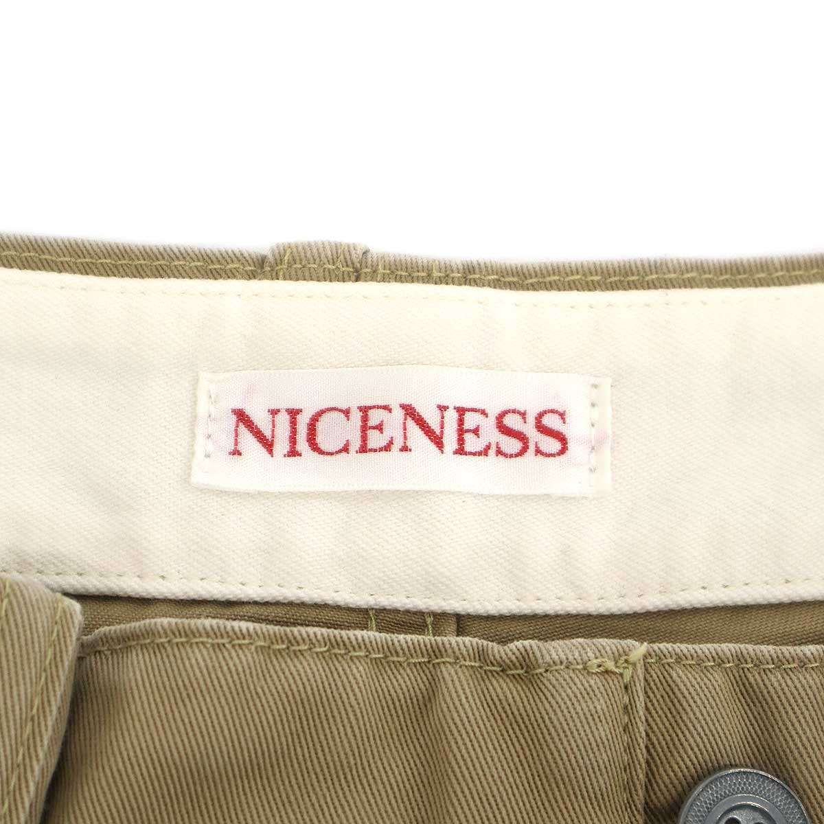 NICENESS ナイスネス 25AW ALBARN アルバーン エイジドエフェクトチノ
