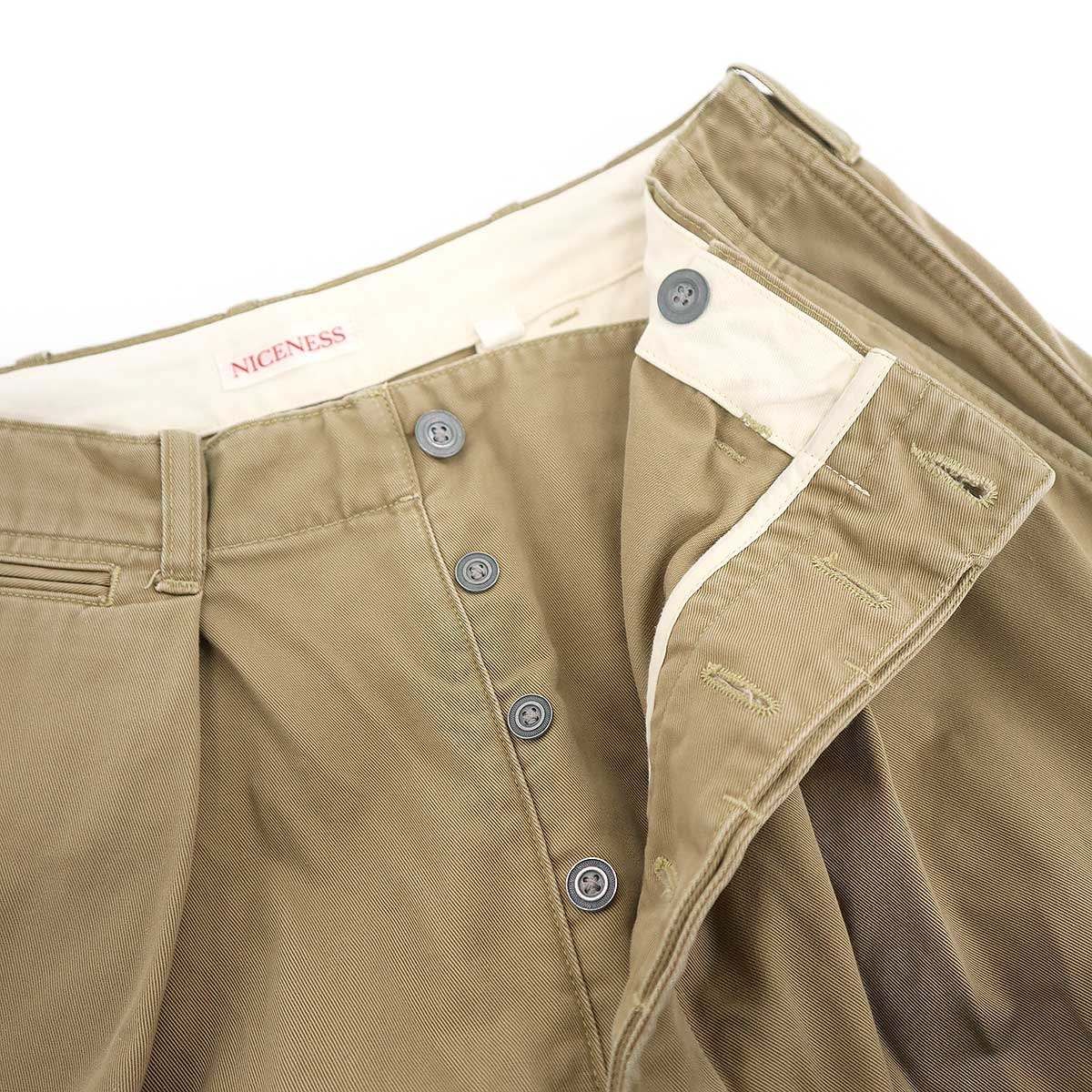 NICENESS ナイスネス 25AW ALBARN アルバーン エイジドエフェクトチノ