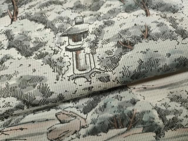 平和屋着物○京友禅の巨匠・頼田勉 臈纈染手描友禅 訪問着 本場大島紬