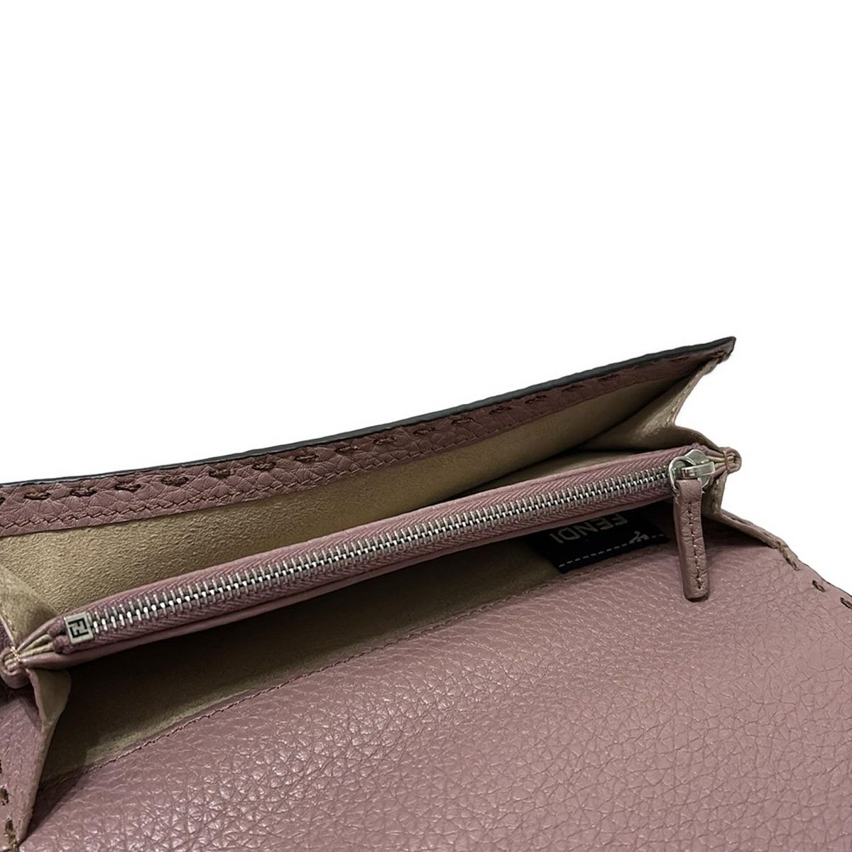 FENDI(フェンディ) 長財布 セレリア,ピーカブー 8M0308 ピンク レザー 