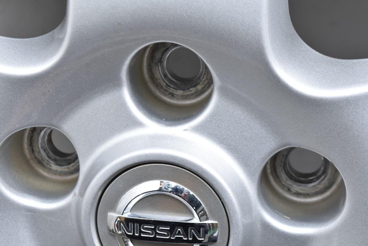 バリ溝 VRX3付】ニッサン C25 セレナ 純正 15in 5.5J +45 PCD114.3