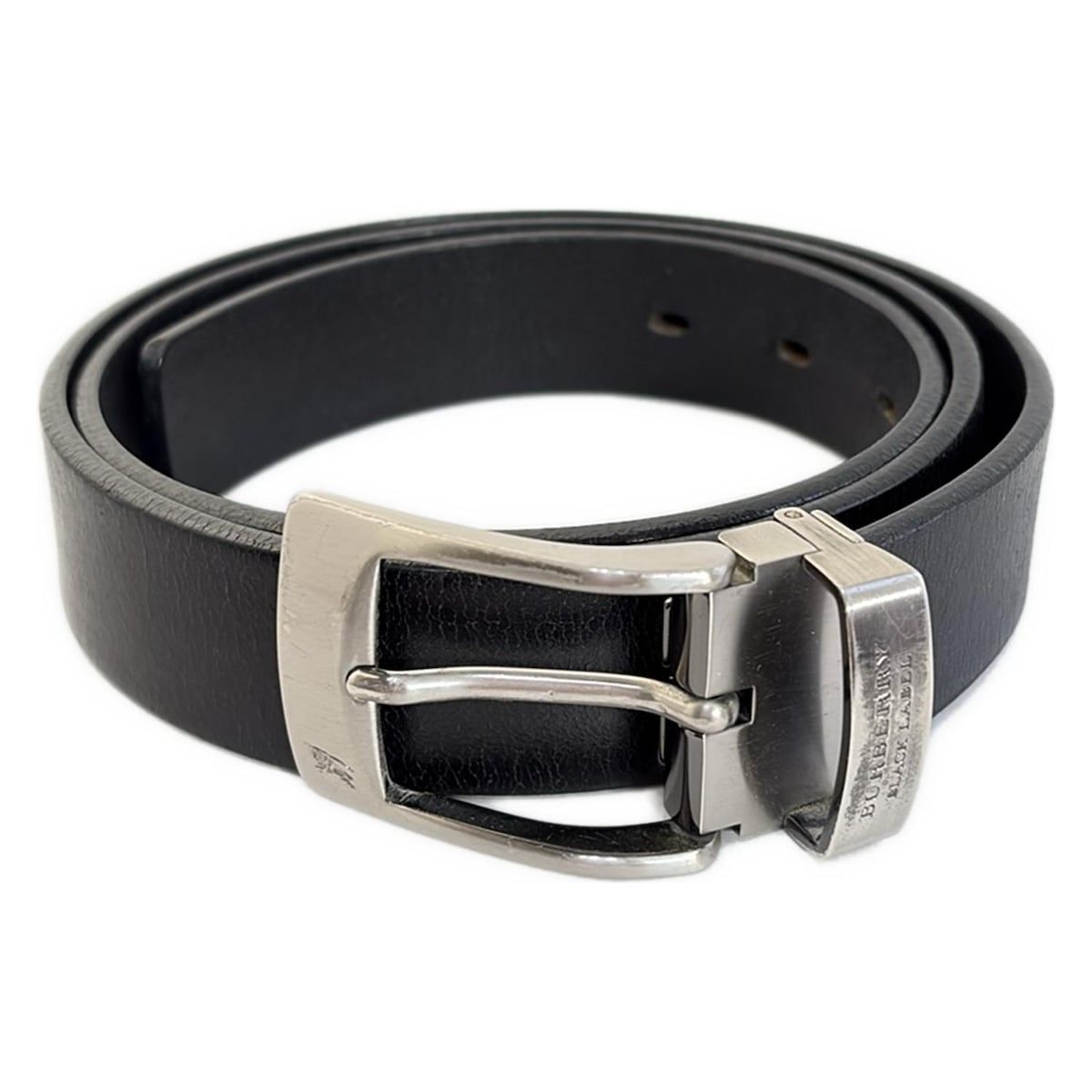 Burberry Black Label(バーバリーブラックレーベル) ベルト - 黒