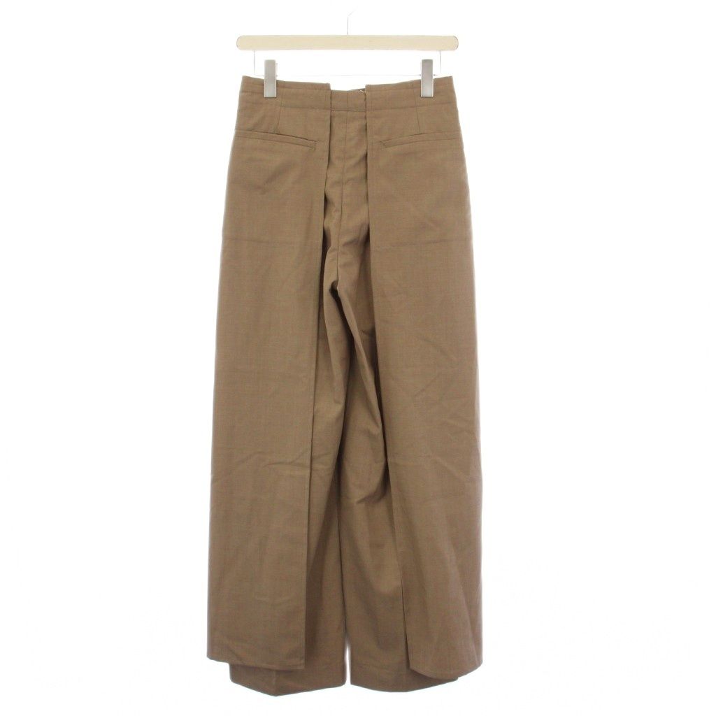 フミカ ウチダ FUMIKA_UCHIDA ワイドパンツ フェイクレイヤード ハイ