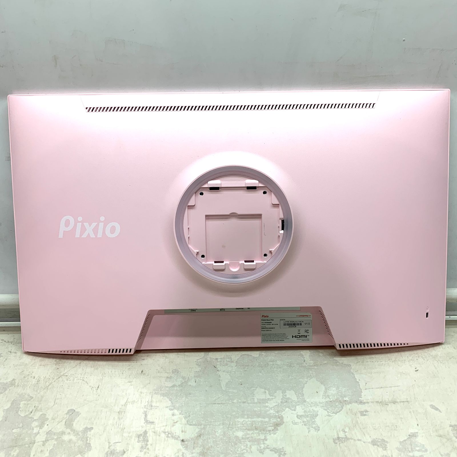 美品】Pixio PX246 WAVEK ゲーミングモニター 23.8インチ FHD 120Hz