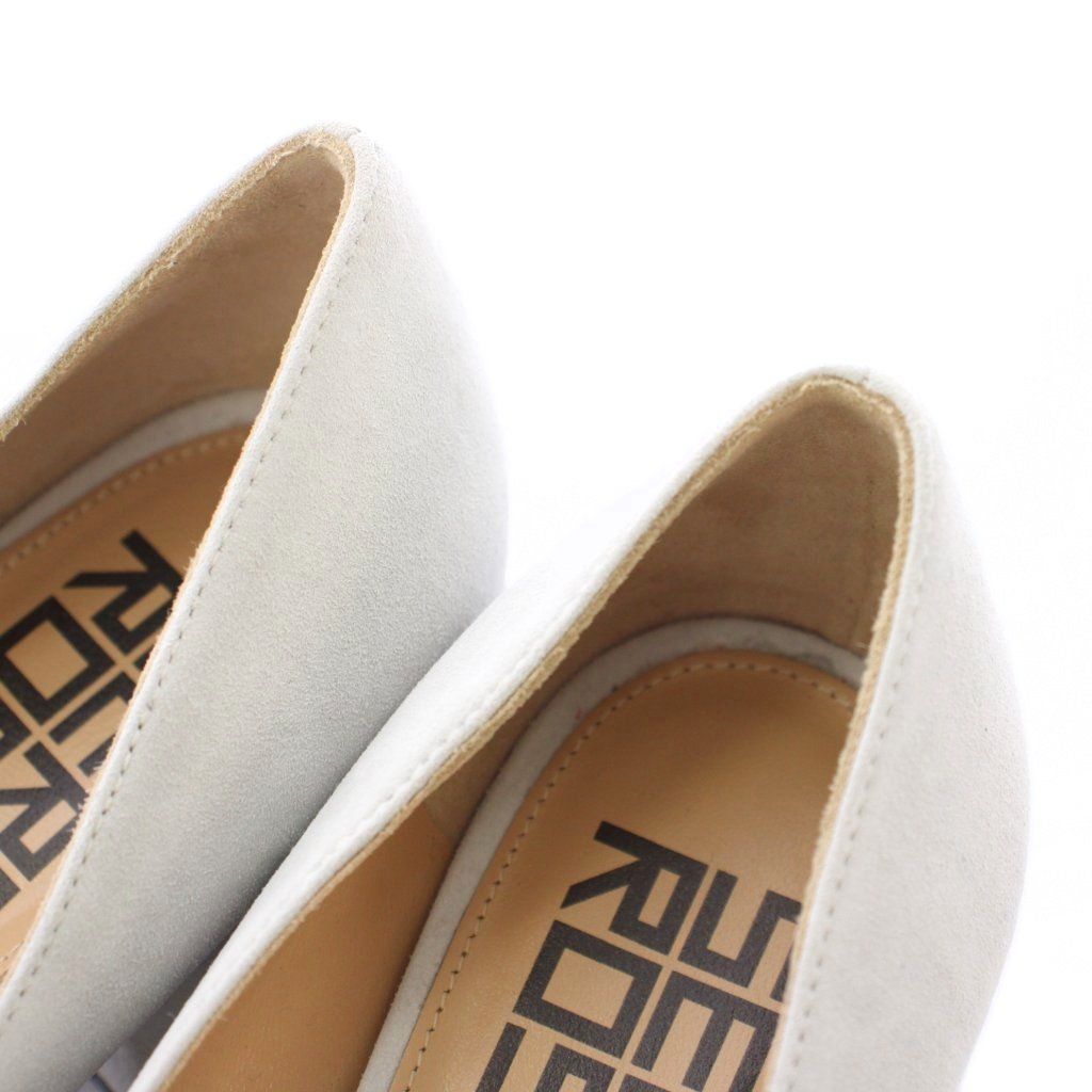 セルジオロッシ Sergio rossi パンプス ポインテッドトゥ チャンキー