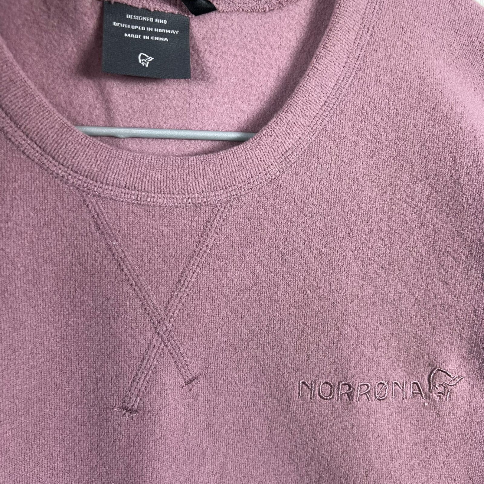 Unisex M パープル系 Norrona ノローナ フェムント ウォーム2 クルーネック ユニセックス Femund Warm 2 Crew Neck 2666 24 6749 GRAPE SHAKE z 000560