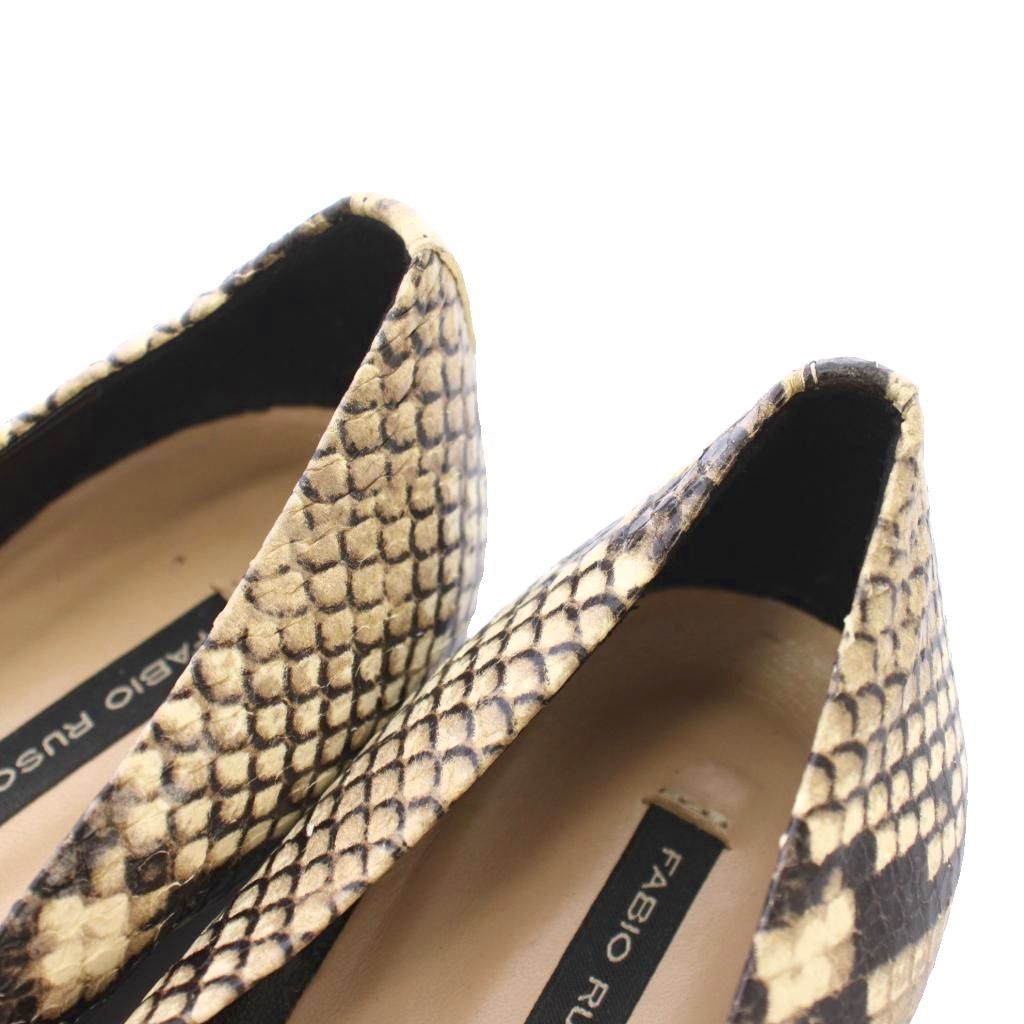 ファビオルスコーニ FABIO RUSCONI パンプス ポインテッドトゥ