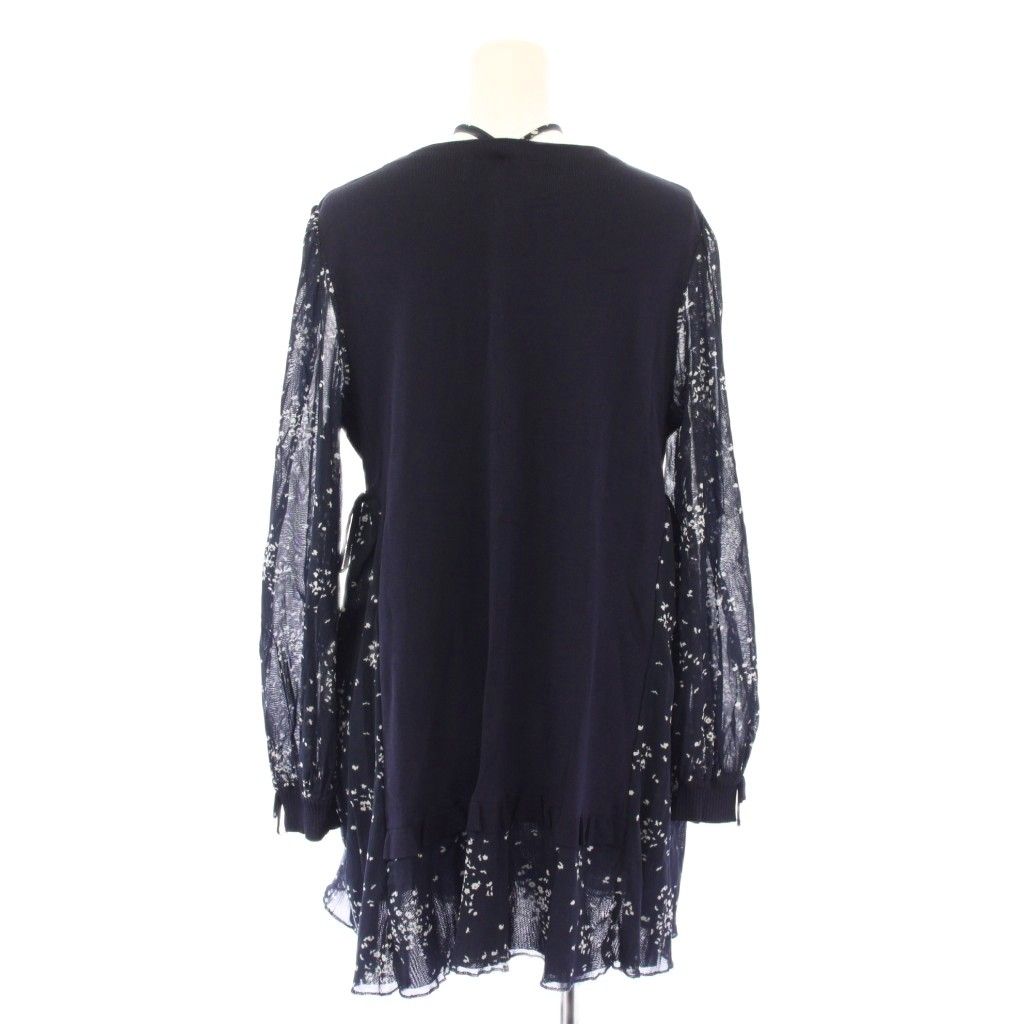 スーパービューティ Super Beauty チュニック カットソー 長袖 クルー