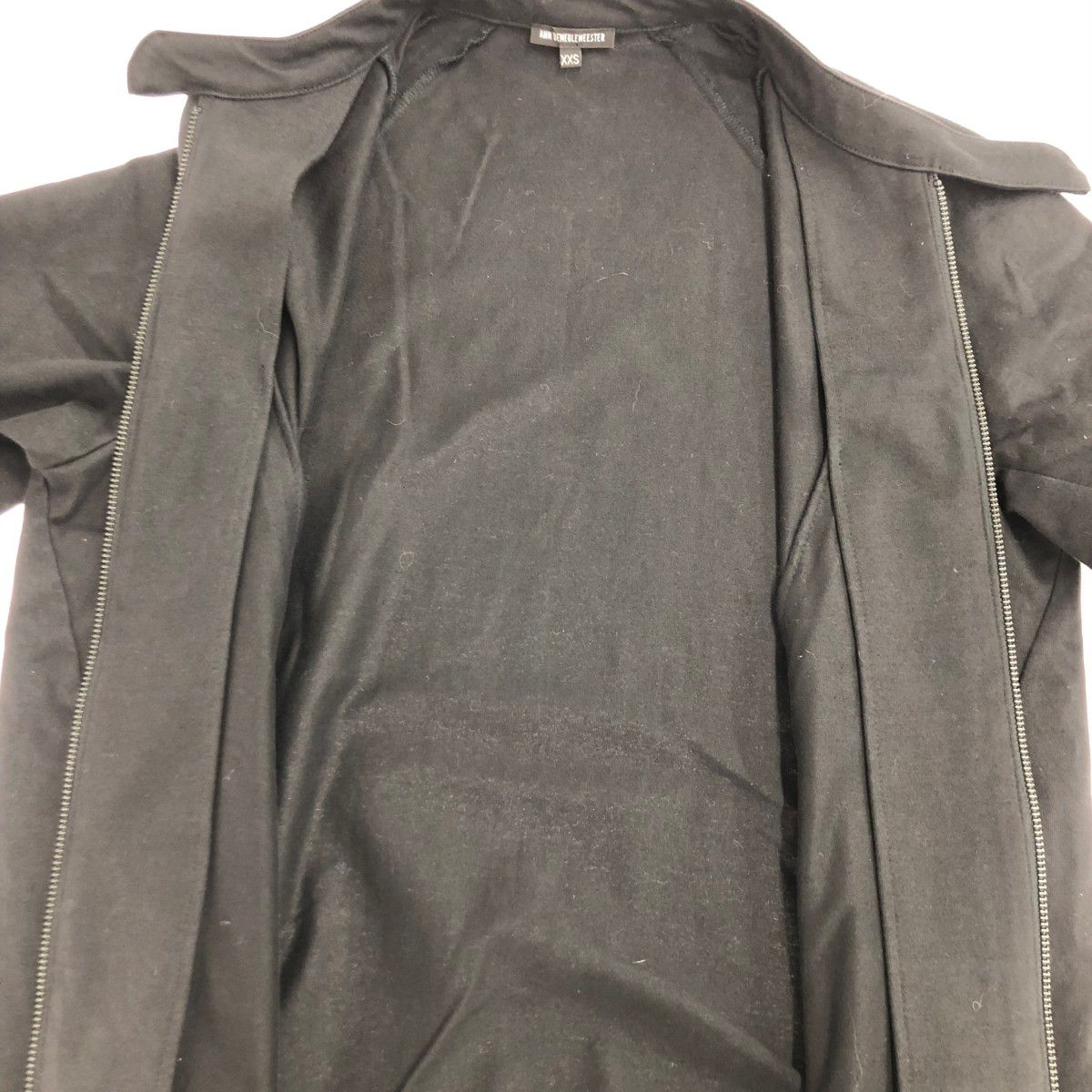 ANN DEMEULEMEESTER アンドゥムルメステール ジップアップジャケット