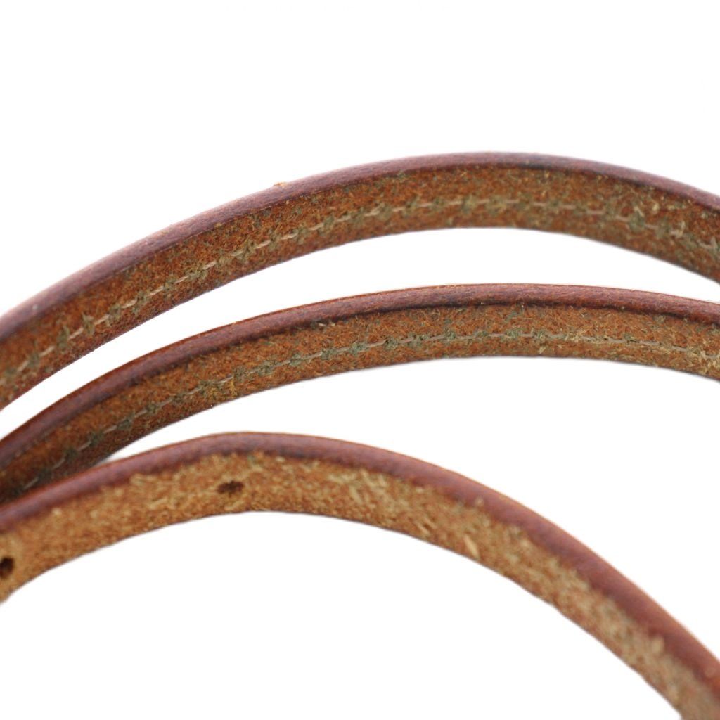 ディースクエアード DSQUARED2 ベルト ロゴ レザー ブラウン /TK