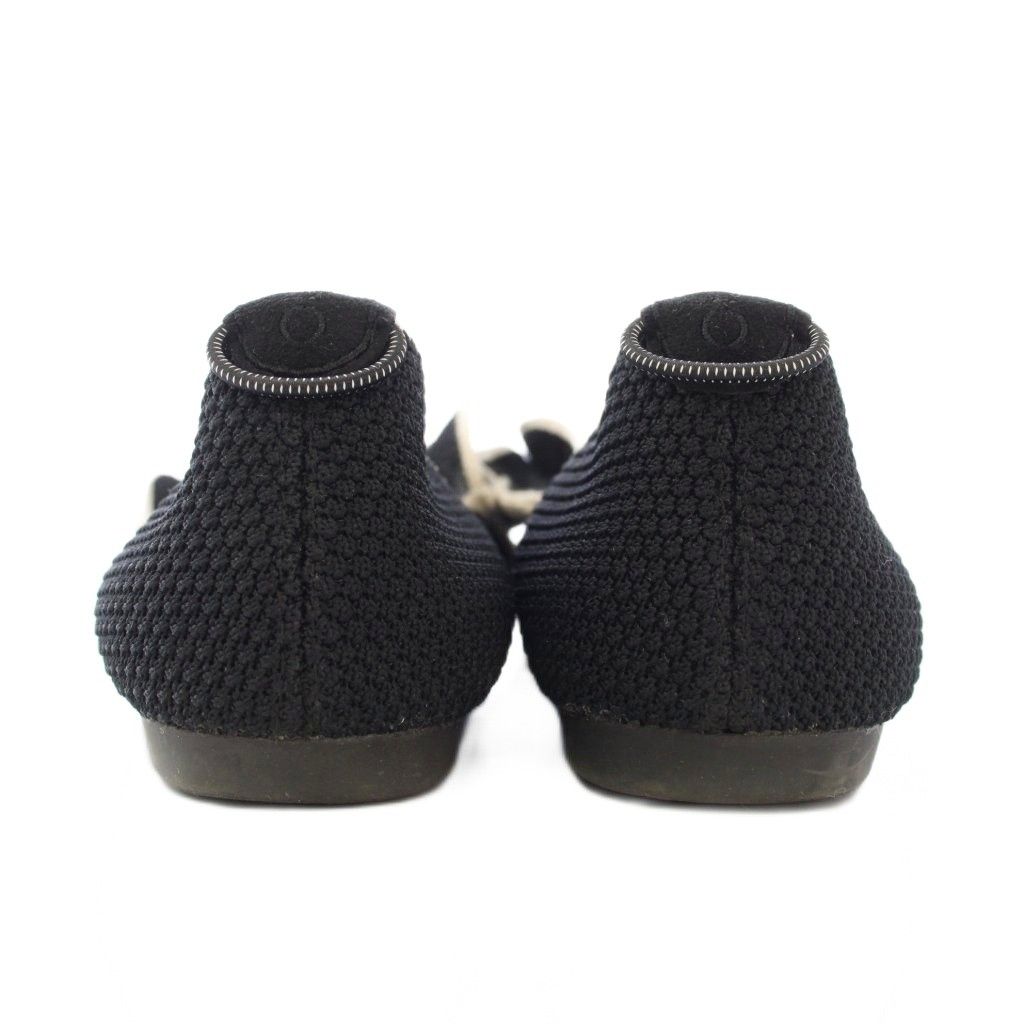 オッフェン Offen パンプス ポインテッドトゥ ローヒール フリル バイ