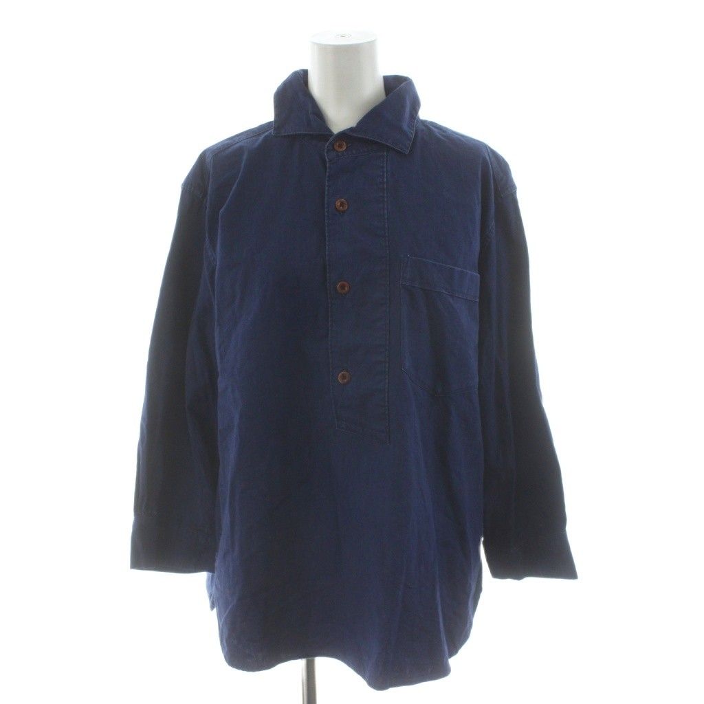 マーガレットハウエル MHL. デニムシャツ ブラウス 長袖 プルオーバー